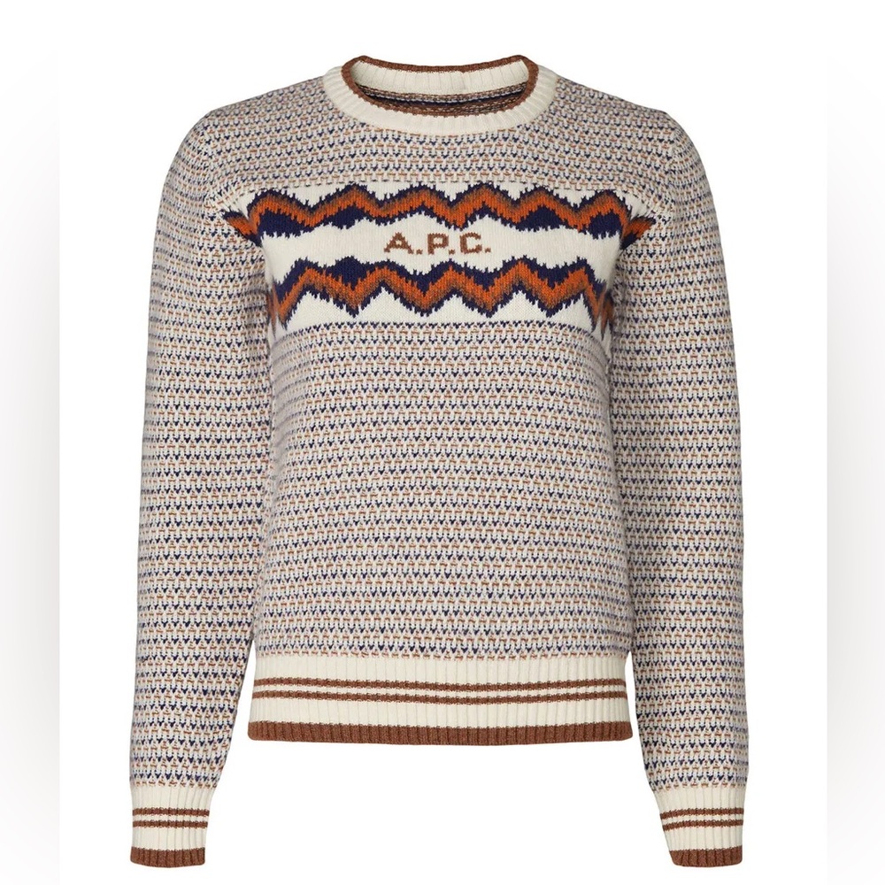 A.P.C. Adele Sweater in Ecru